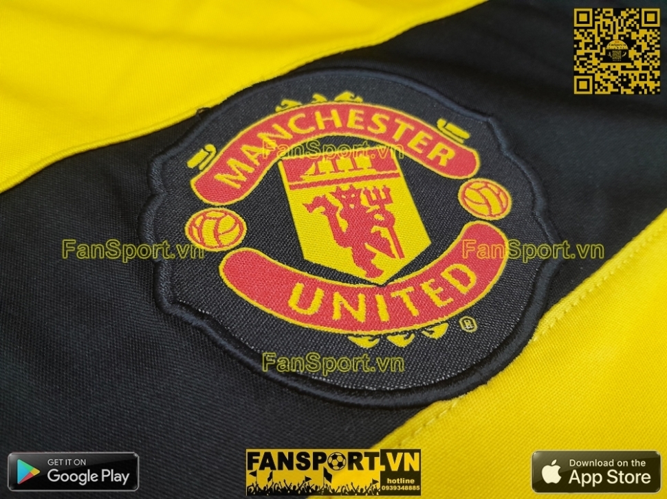 Áo thủ môn Manchester United 2009-2010 goalkeeper jersey shirt 413146