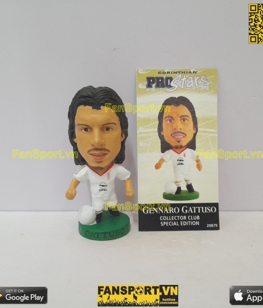 Tượng Gennaro Gattuso 8 AC Milan 2004 2005 away PRO794 corinthian