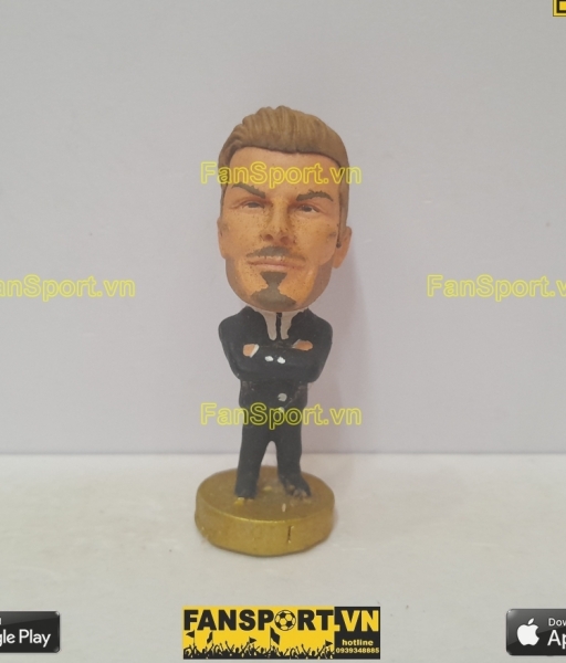 Tượng cầu thủ David Beckham black vest kodoto custom prostars