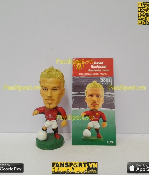 Tượng David Beckham Manchester United 2002-2003 home corinthian PRO774