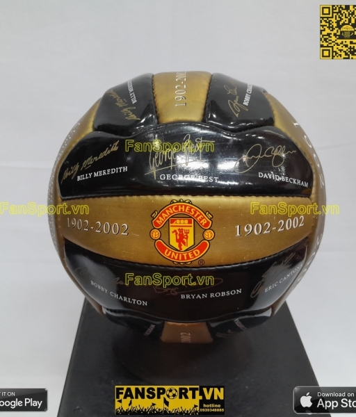Ball Manchester United 100 Year Player Football 1902-2002 trái bóng