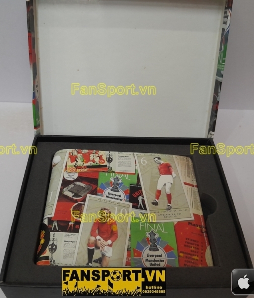 Wallet Manchester united legends Charlton Law Best Stepney ví bóp