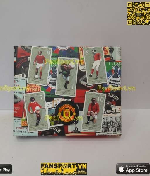 Wallet Manchester united legends Charlton Law Best Stepney ví bóp