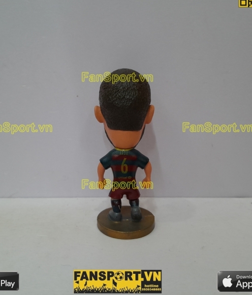 Tượng Arda Turan 6 Barcelona 2015-2016 home red blue soccerwe