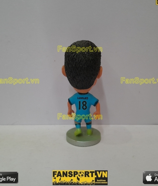 Tượng Frank Lampard 18 Manchester City 2014 2015 home blue kodoto