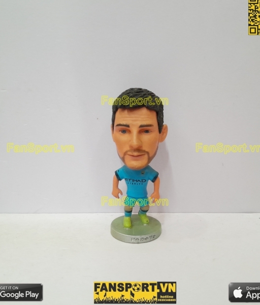 Tượng Frank Lampard 18 Manchester City 2014 2015 home blue kodoto