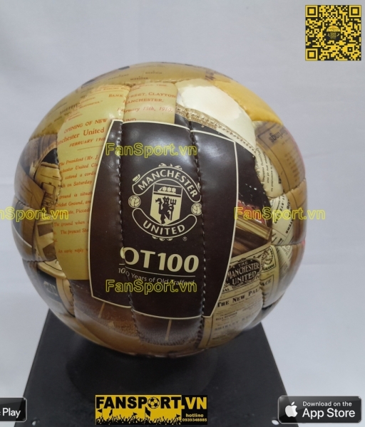 Ball Manchester united OT100 Old Trafford 100 years box 5 trái bóng