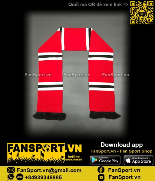 Khăn choàng cổ Manchester United official Arena scarf
