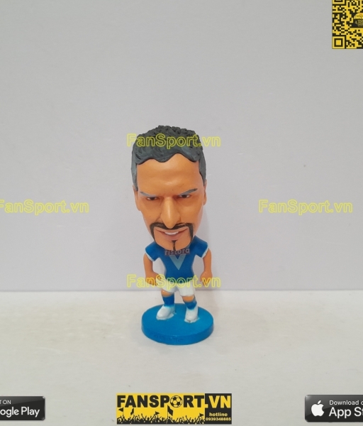 Tượng Roberto Baggio 10 Brescia 2000-2001 home blue kodoto ball