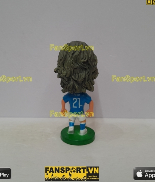 Tượng Andrea Pirlo 21 Italy 2014 2015 2016 home blue kodoto