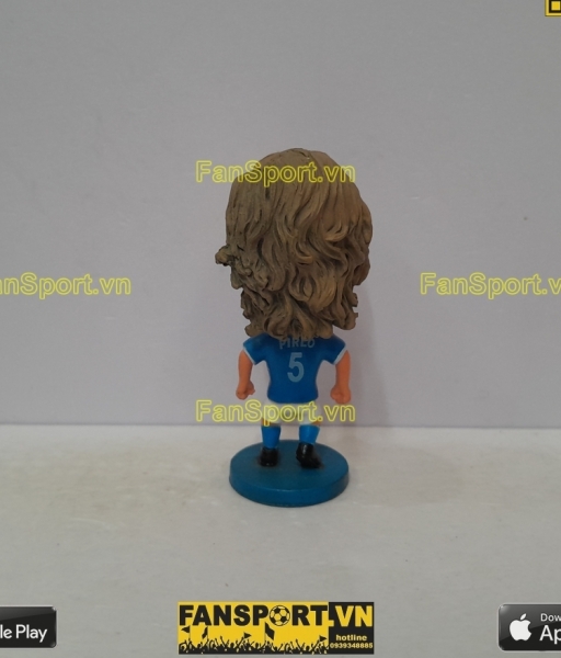 Tượng Andrea Pirlo 5 Brescia 2000-2001 home blue kodoto ball