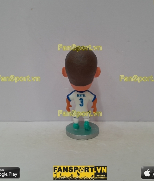 Tượng Martin Skrtel 3 Slovakia 2015 2016 2017 home white soccerwe