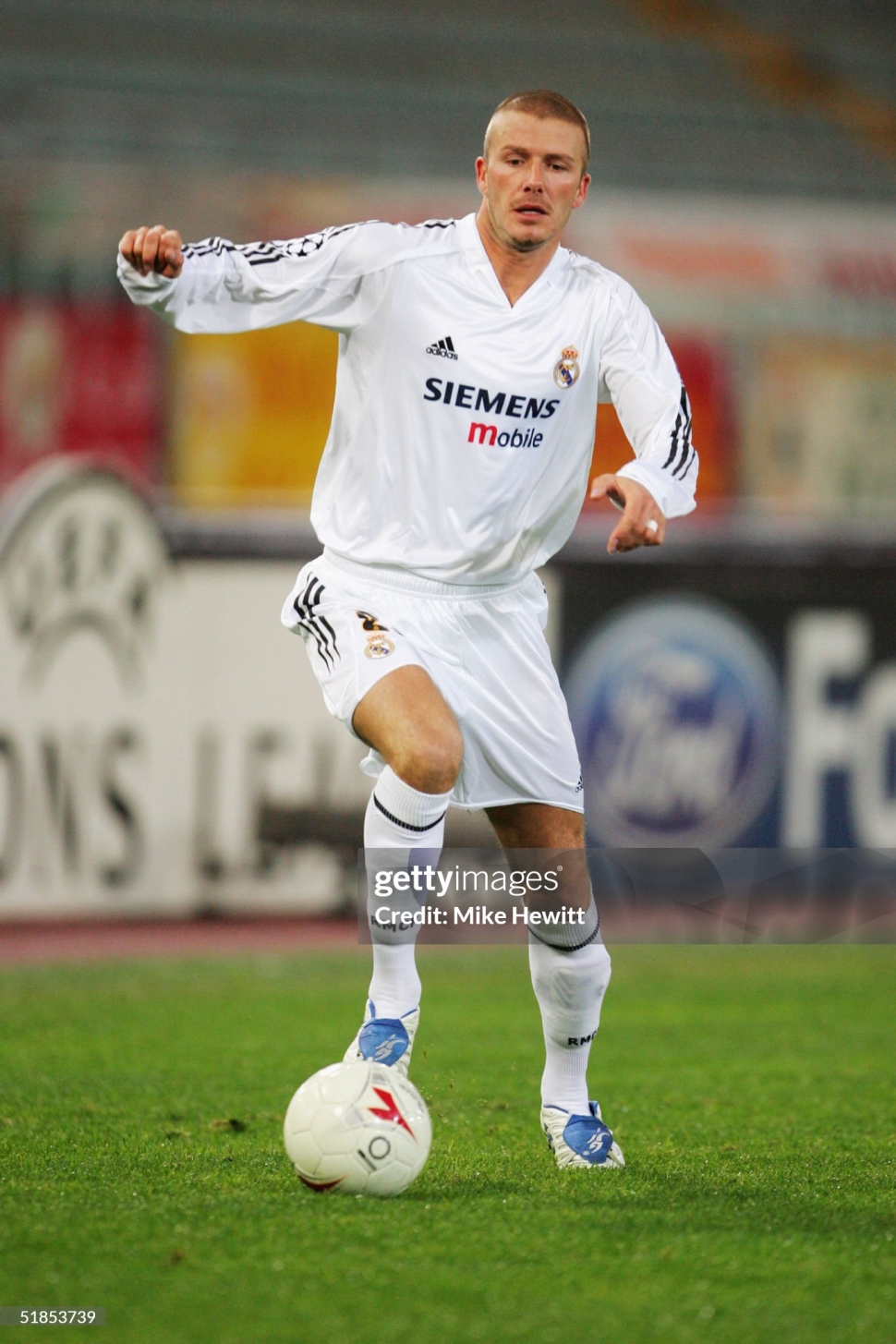 Áo đấu Real Madrid 2004-2005 home shirt jersey white 183934 Adidas