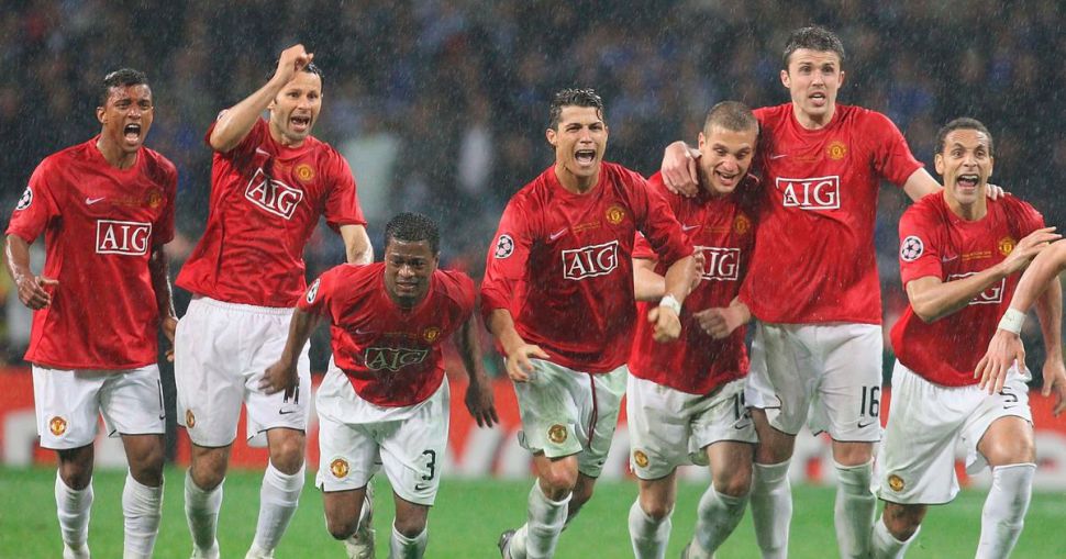 Áo đấu Manchester United 2007-2008-2009 home shirt jersey red 237924