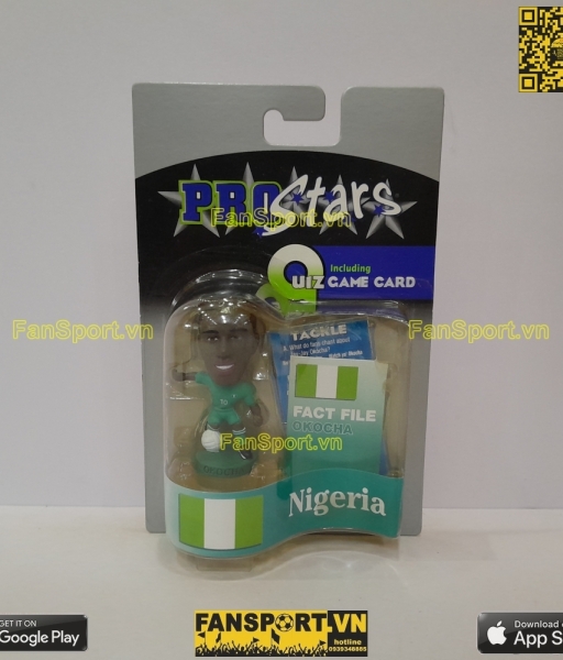 Tượng Jay-Jay Okocha Nigeria 2004 2005 home corinthian PR062 prostars