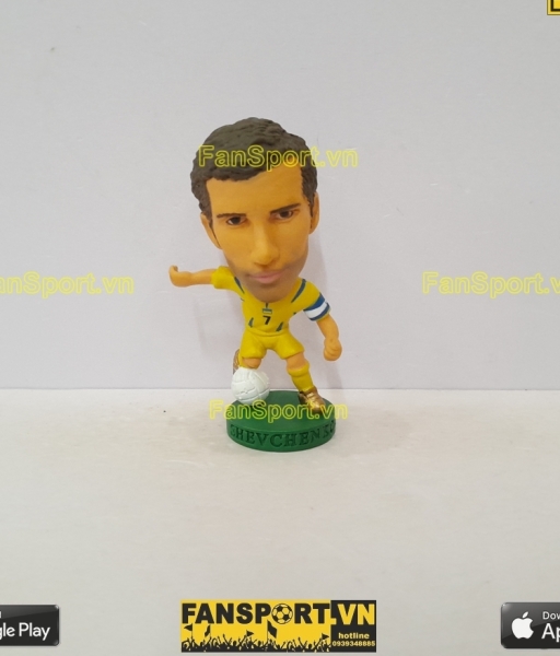 Tượng Shevchenko 7 Ukraine 2006 2007 home yellow corinthian PR131
