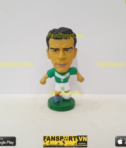 Tượng Jared Borgetti 9 Mexico 2006 2007 home corinthian PRO1405 green