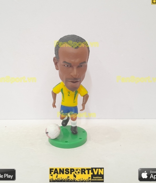 Tượng Cafu 2 Brazil 2002 2003 2004 home soccerwe yellow