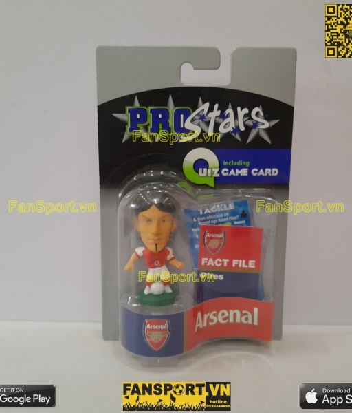 Tượng Robert Pires 7 Arsenal 2004 2005 home corinthian PR005 prostars