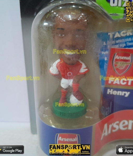 Tượng Thierry Henry 14 Arsenal 2004-2005 home prostar corinthian PR003