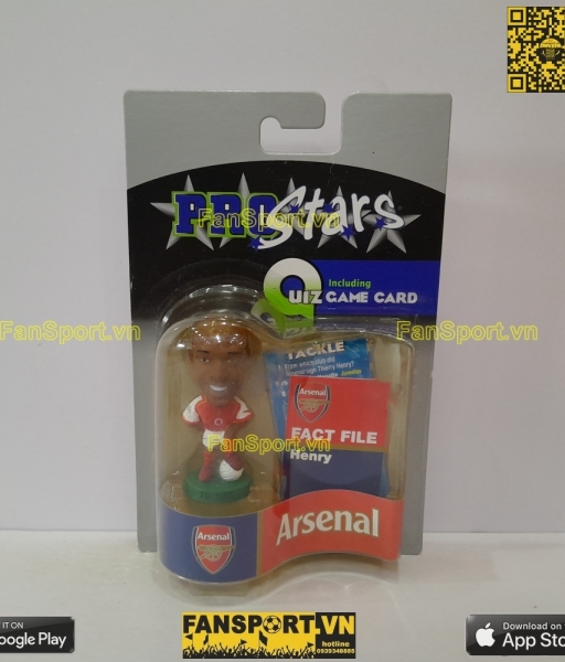 Tượng Thierry Henry 14 Arsenal 2004-2005 home prostar corinthian PR003