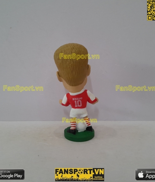 Tượng Dennis Bergkamp 10 Arsenal 1996 1997 1998 home corinthian PL102