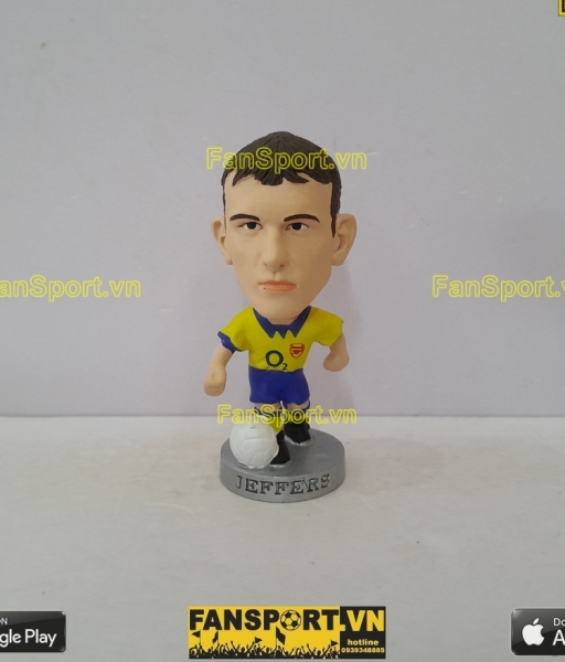 Tượng Francis Jeffers 9 Arsenal 2003 2004 corinthian PP868 platinum