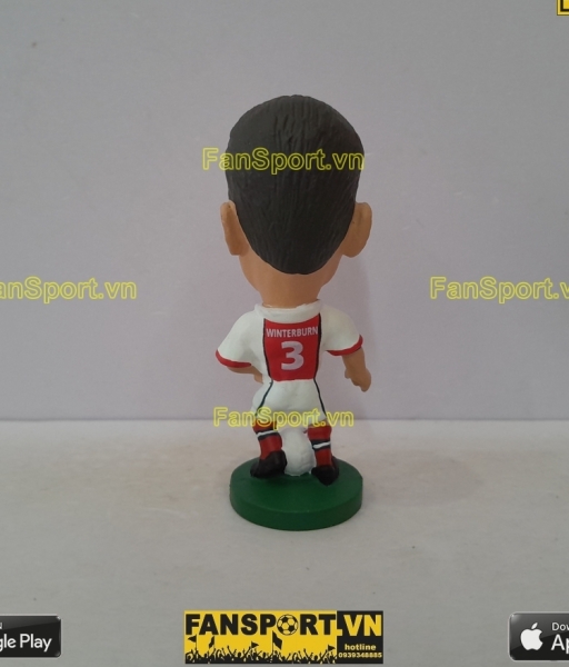 Tượng Nigel Winterburn 3 Arsenal 1999 2000 red home corinthian PRO167