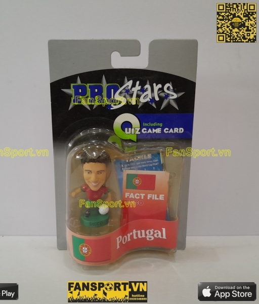 Tượng cầu thủ Deco 20 Portugal 2004 2005 2006 corinthian PR057 blister