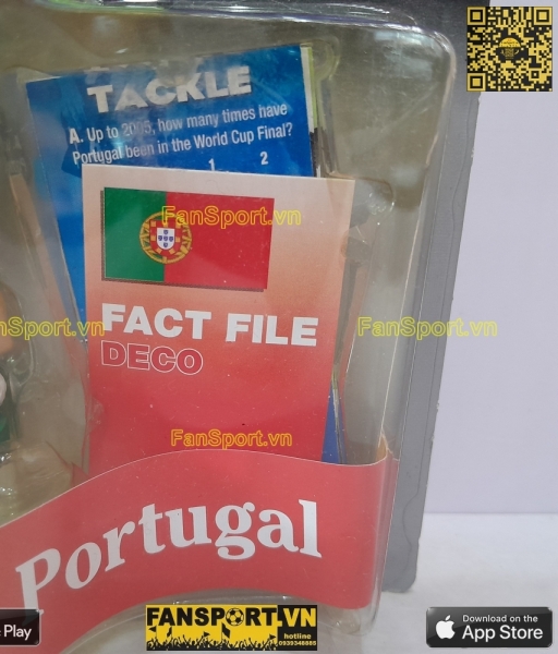 Tượng cầu thủ Deco 20 Portugal 2004 2005 2006 corinthian PR057 blister