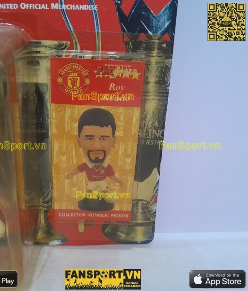 Tượng Keane 16 Manchester United 1999 Treble Winners corinthian PRO078