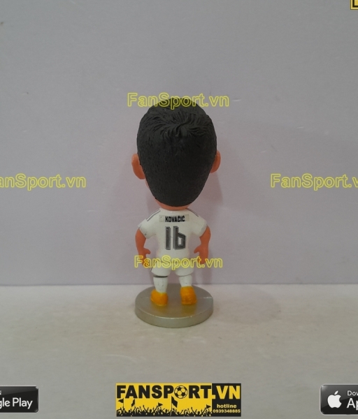 Tượng Mateo Kovacic 16 Real Madrid 2015-2016 home soccerwe mô hình