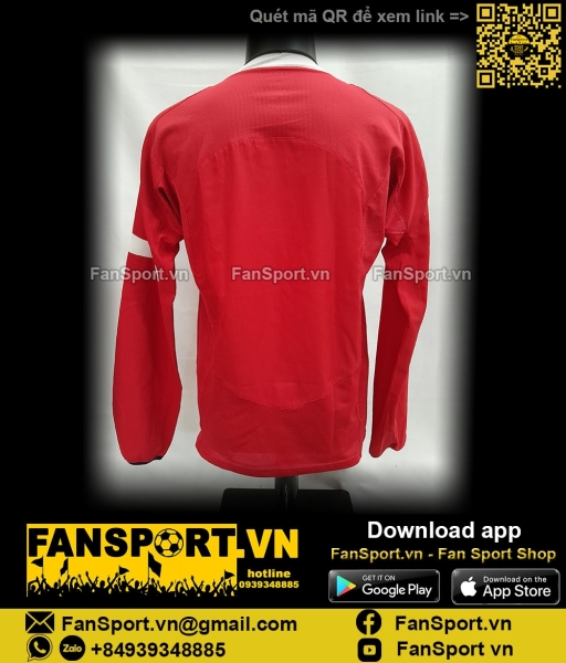 Áo đấu Manchester United 2004-2005-2006 home shirt jersey 118835 long