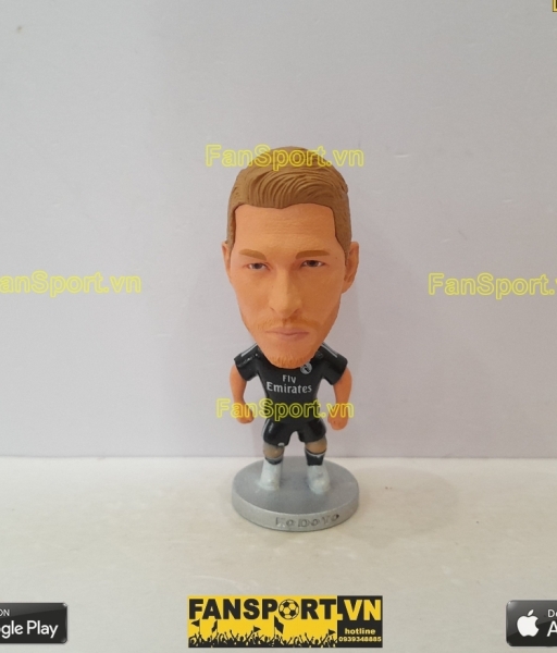Tượng Sergio Ramos 4 Real Madrid 2014-2015 thir black kodoto mô hình