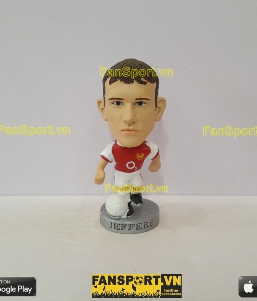 Tượng Francis Jeffers 9 Arsenal 2002 2004 corinthian PP872 platinum
