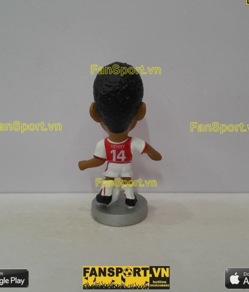 Tượng Thierry Henry 14 Arsenal 2002 2003 2004 home corinthian PP801