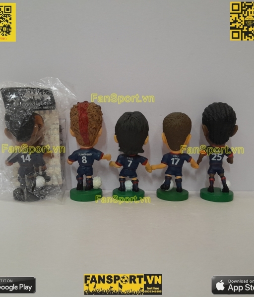 Set 5 tượng Arsenal 2002 Ljungberg Henry Edu Kanu Pires corinthian