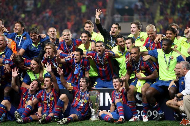 Áo đấu bóng đá Barcelona 2009-2010 home shirt jersey red blue Nike