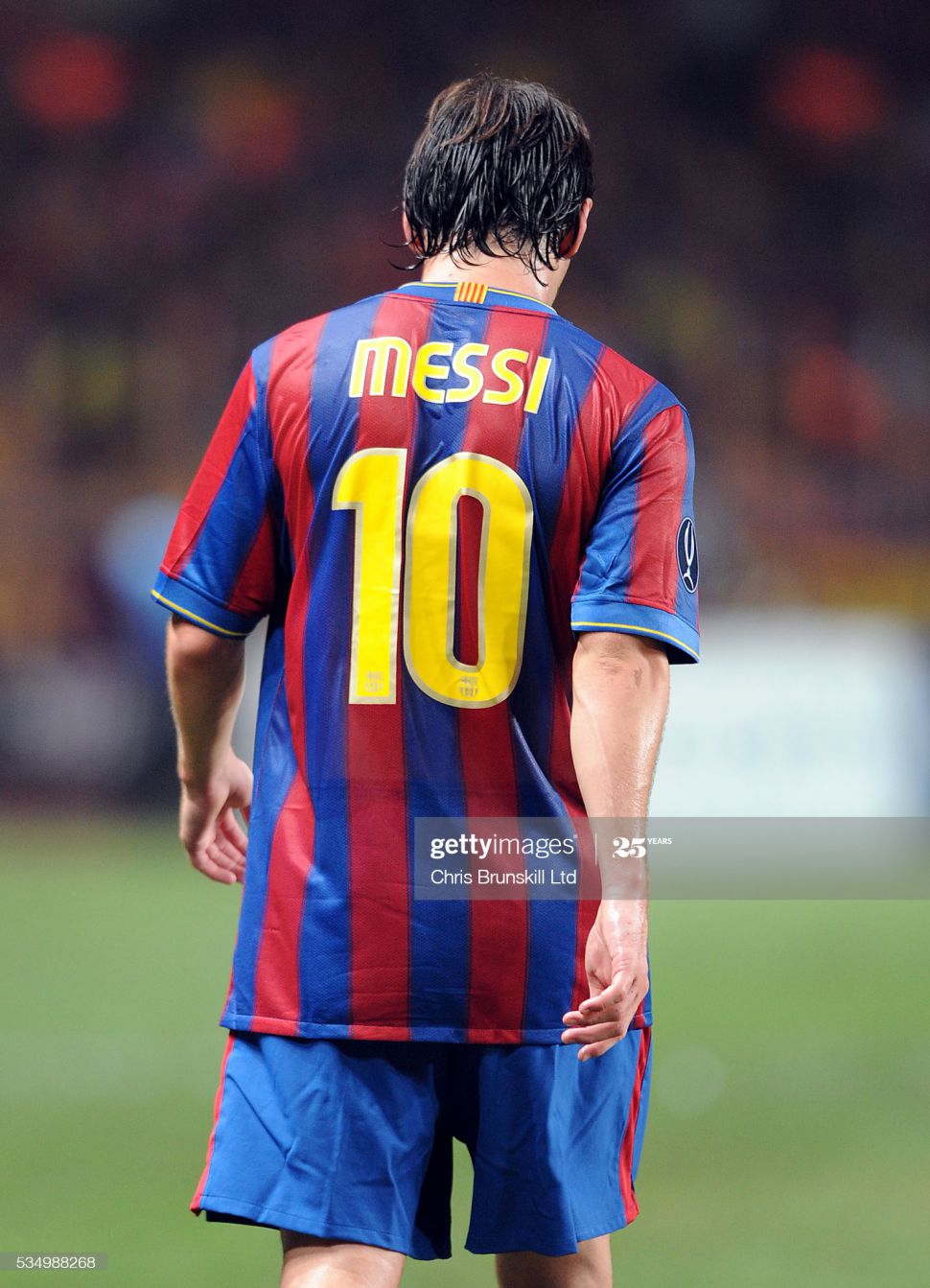 Áo đấu bóng đá Barcelona 2009-2010 home shirt jersey red blue Nike