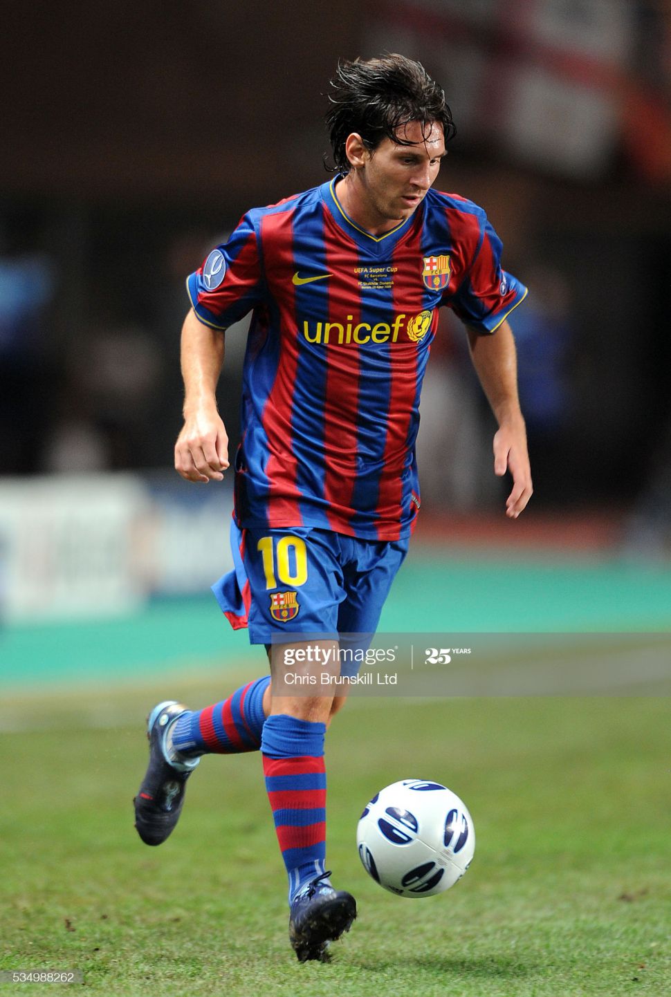 Áo đấu bóng đá Barcelona 2009-2010 home shirt jersey red blue Nike