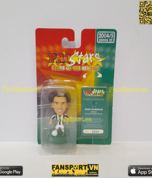 Tượng Zlatan Ibrahimovic 9 Juventus 2004-2005 home corinthian PRO1162