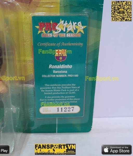 Tượng Ronaldinho 10 Barcelona 2004 2005 home corinthian PRO1160
