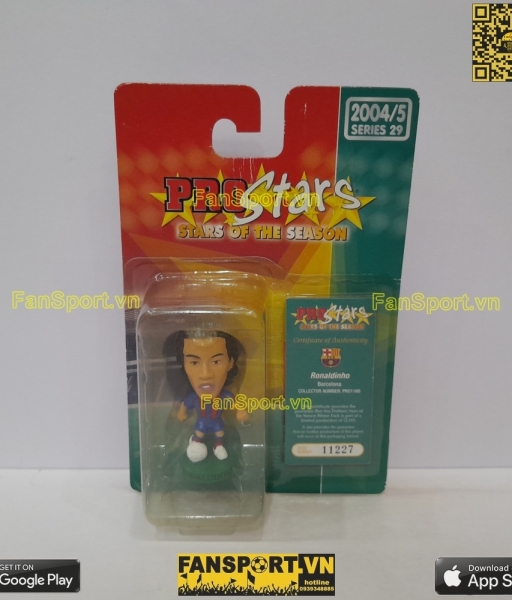 Tượng Ronaldinho 10 Barcelona 2004 2005 home corinthian PRO1160
