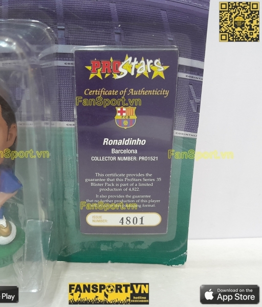 Tượng Ronaldinho Barcelona 2006 2007 home corinthian PRO1521 prostars