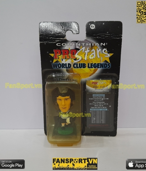 Tượng thủ môn Dino Zoff 1 Juventus 1982-1983 grey corinthian PRO858