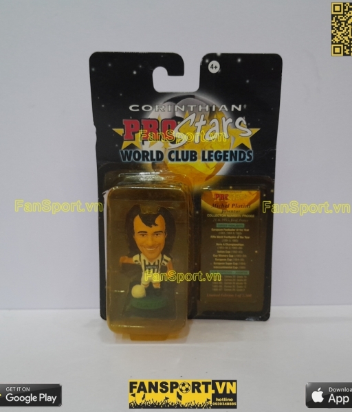 Tượng Michel Platini 10 Juventus 1984-1985 home corinthian PRO302