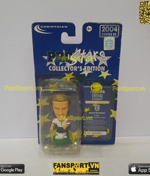 Tượng David Beckham 7 England 2003 2004 2005 home corinthian PRO975
