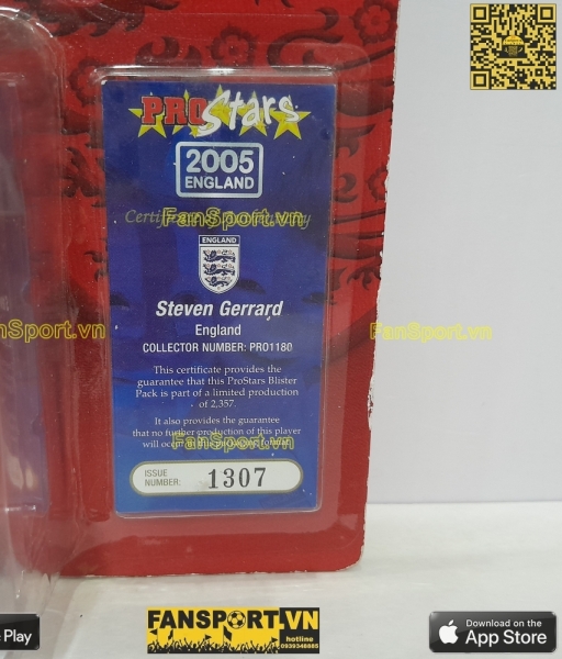 Tượng Steven Gerrard 4 England 2005 2006 2007 home corinthian PRO1180
