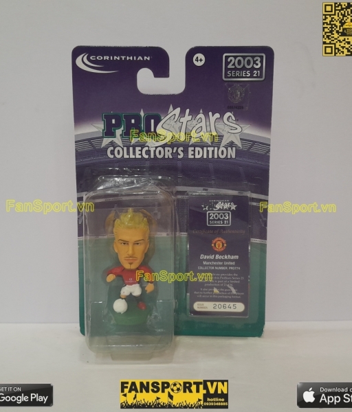 Tượng Beckham 7 Manchester United 2002-2003 home corinthian PRO774