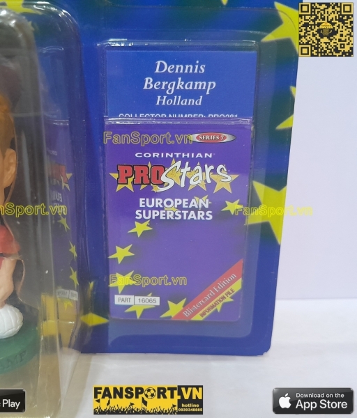 Tượng Dennis Bergkamp 10 Netherlands 1998 1999 2000 corinthian PRO281